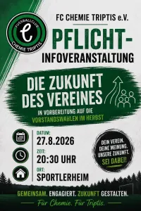 Infoveranstaltung im Sportlerheim