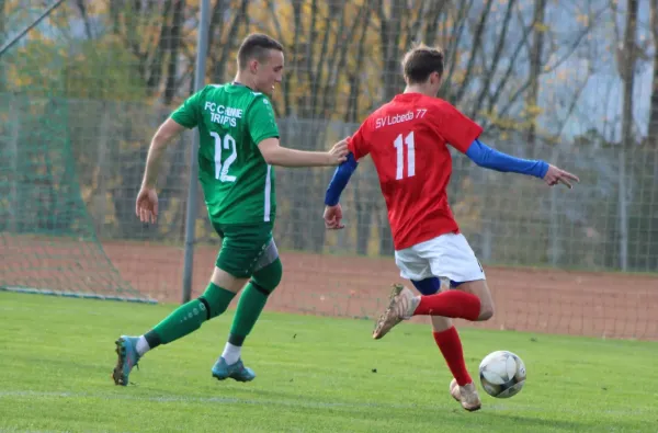 12.11.2022 SV Lobeda 77 II vs. FC Chemie Triptis